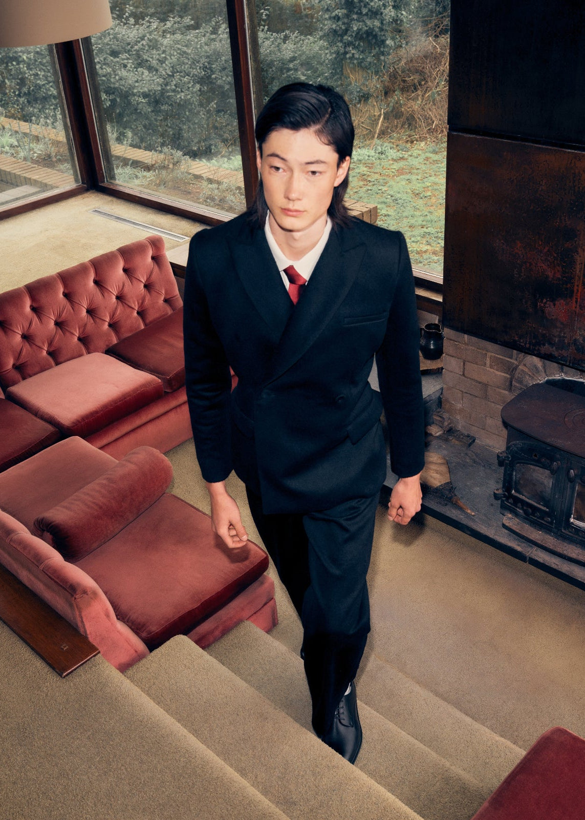 Midnight Jacket in Wool-Cashmere