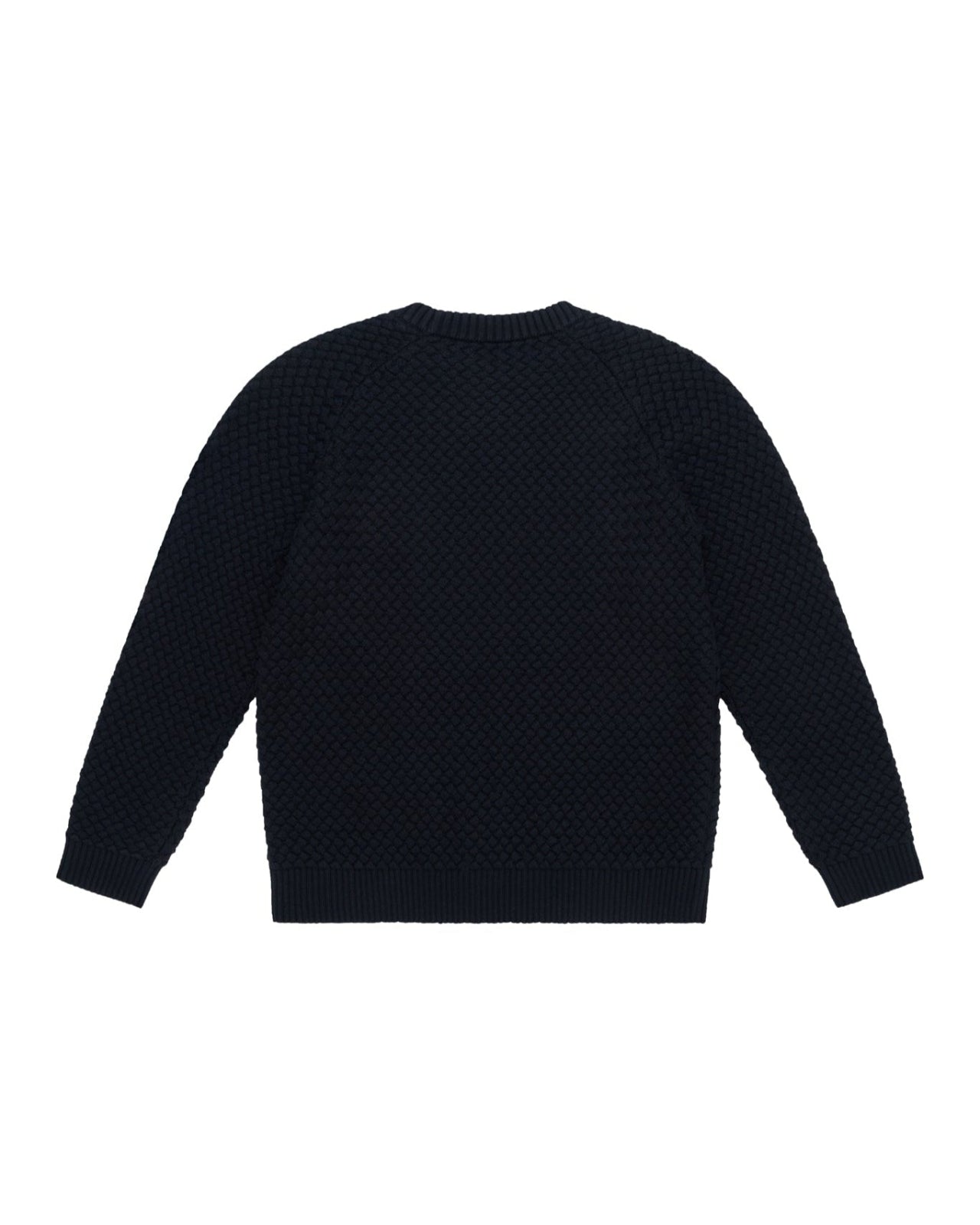 Lattice Weave Jumper in Wool