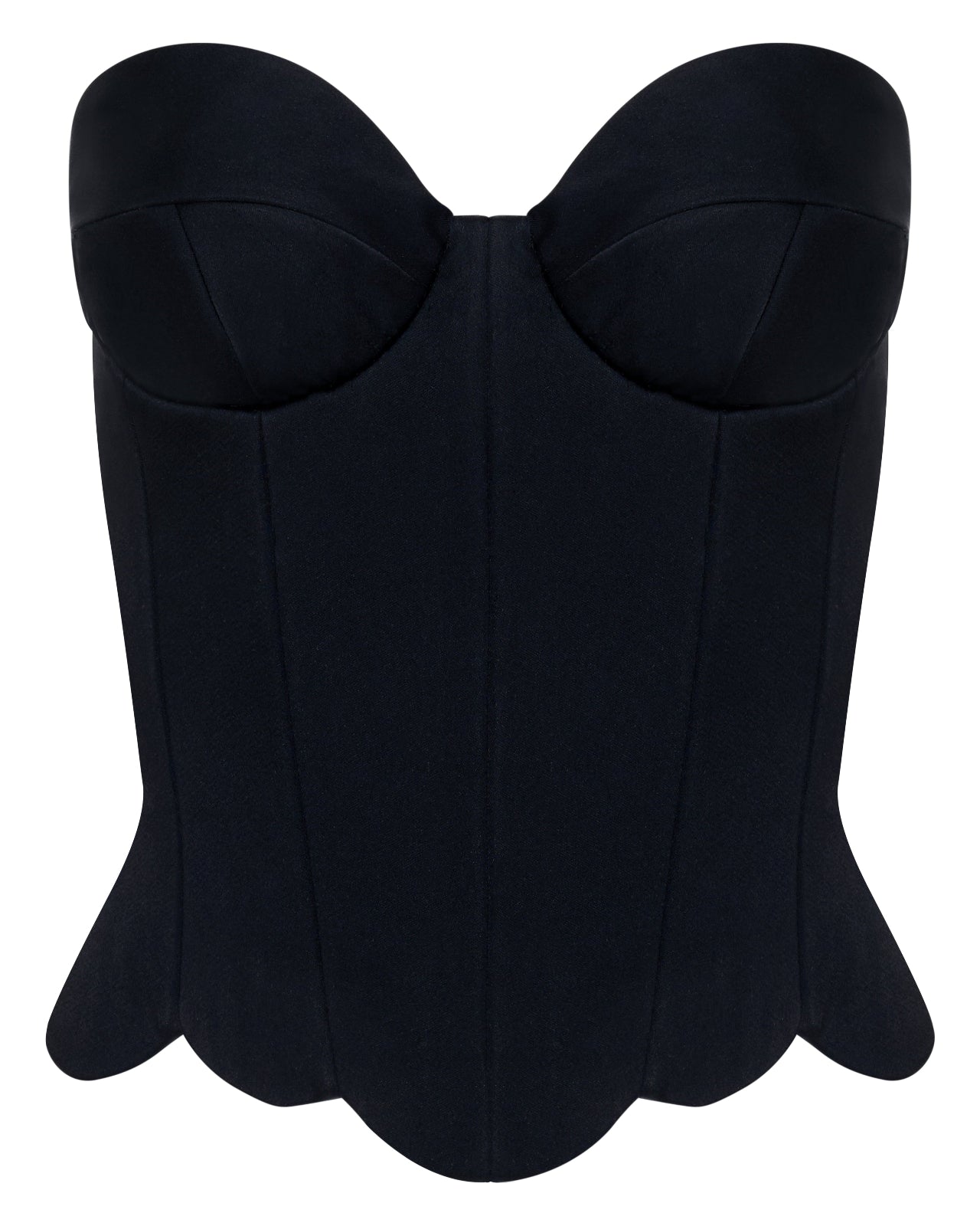 Scalloped Corset