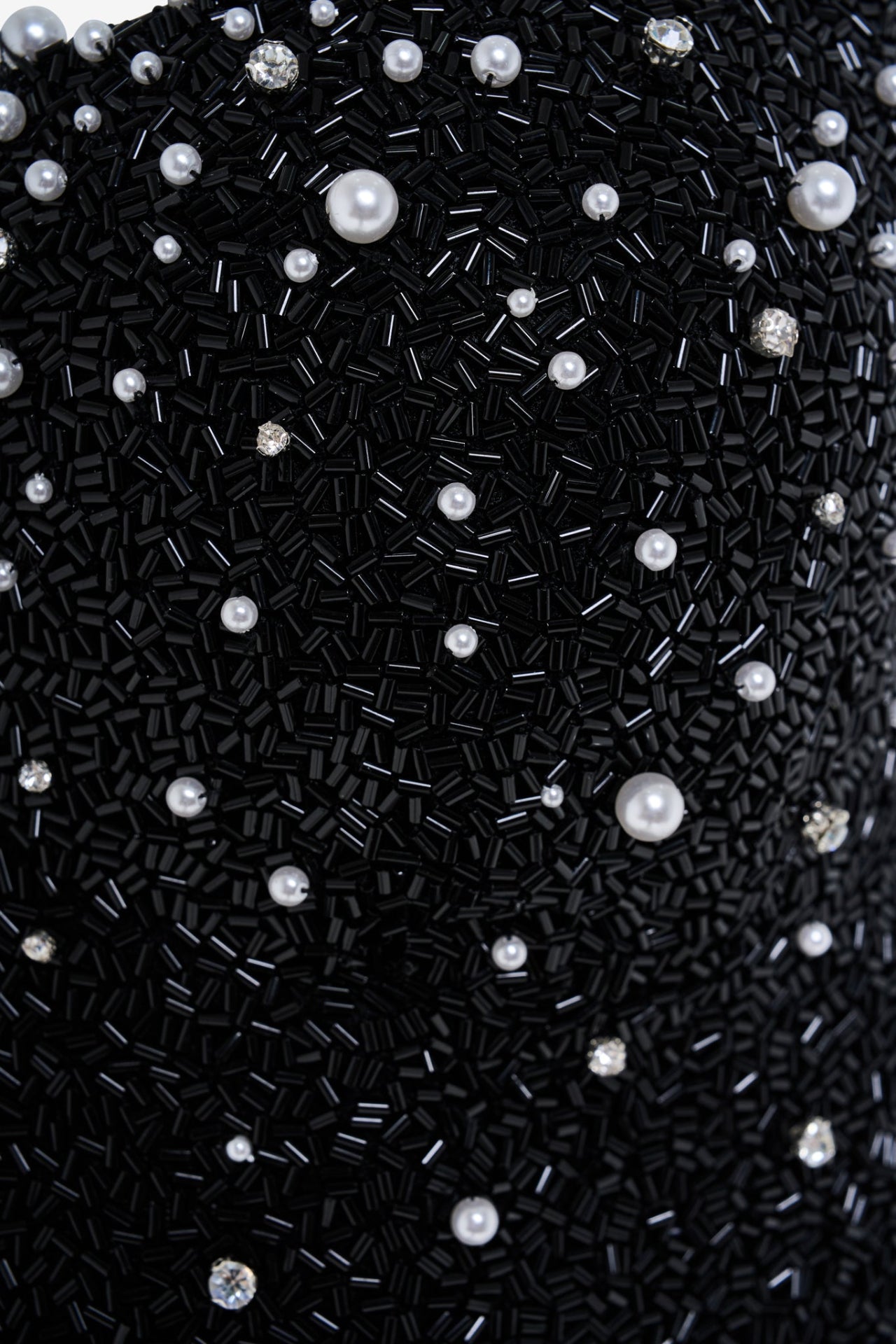 Starry Night Gown with Pearls