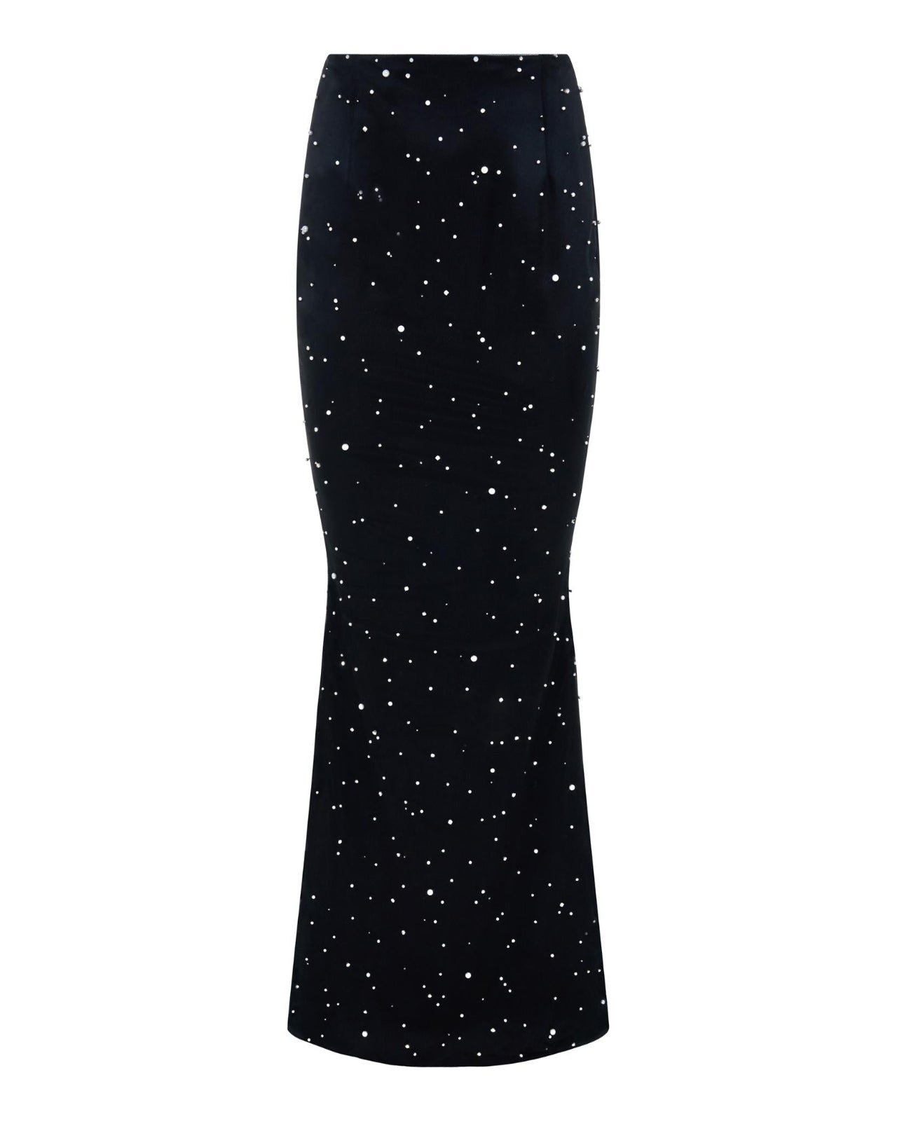 Starry Night Mermaid Skirt in Silk