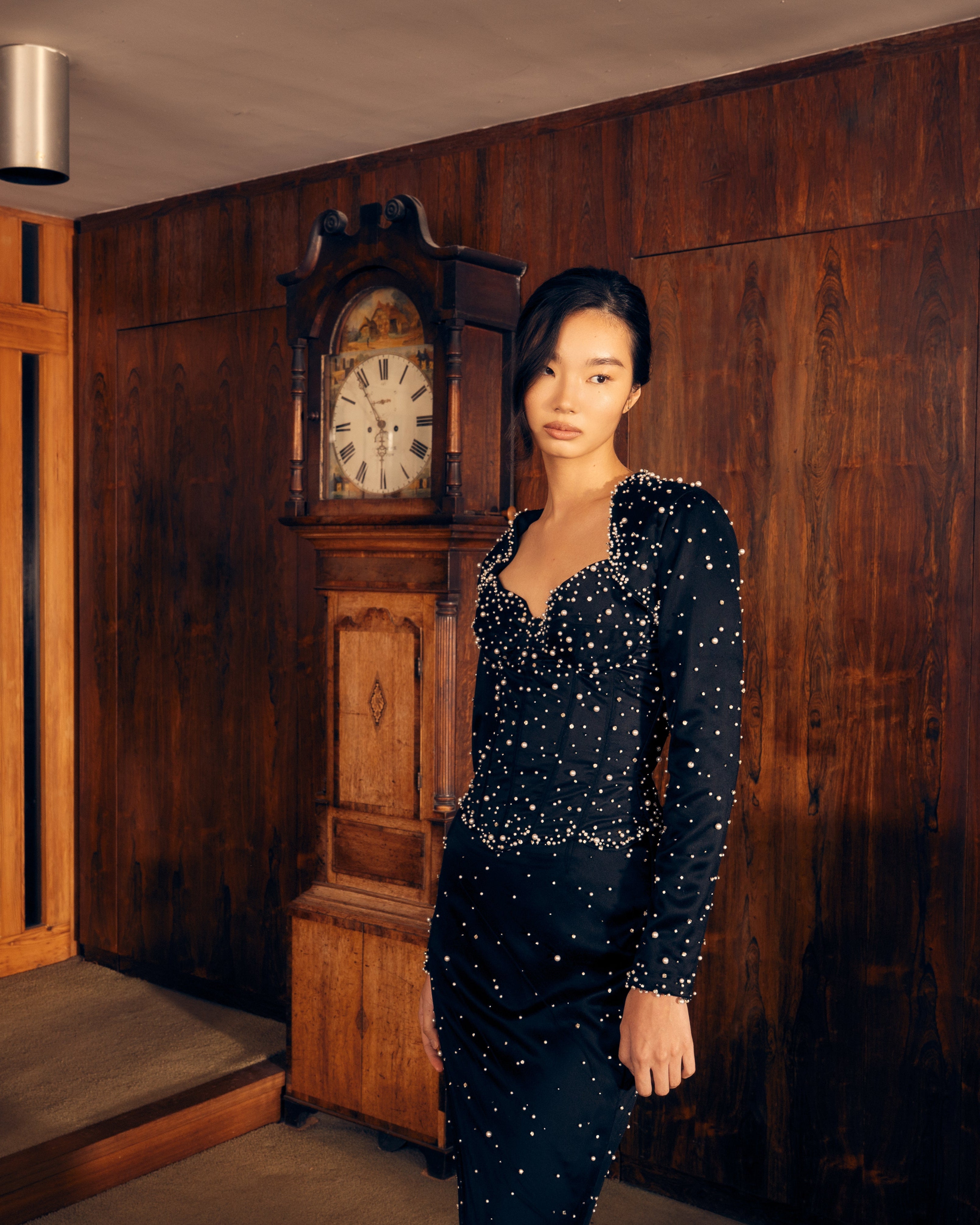 Starry Night Bolero in Silk